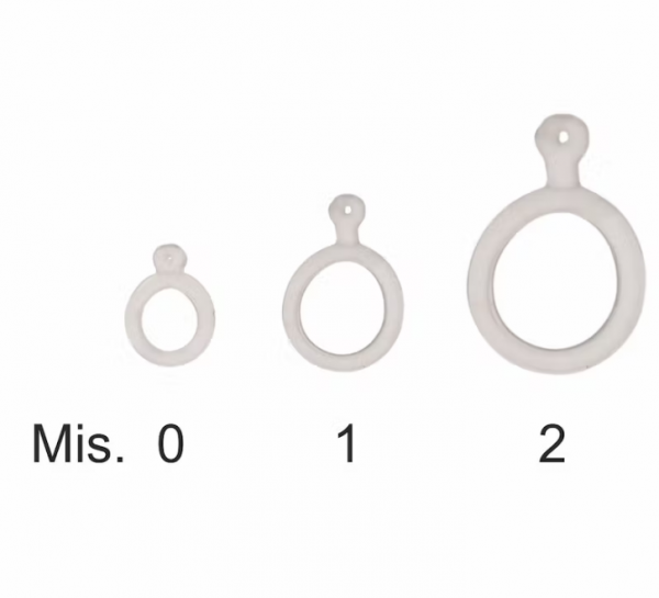 Art.137-0 кольцо силиконовое для насадки № 0 Ø 6-10мм 18шт