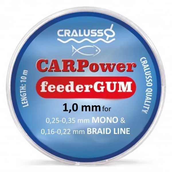 2098-1,00 резина для фидерного амортизатора CARPower Feeder gum (10m) Ф-1,00мм